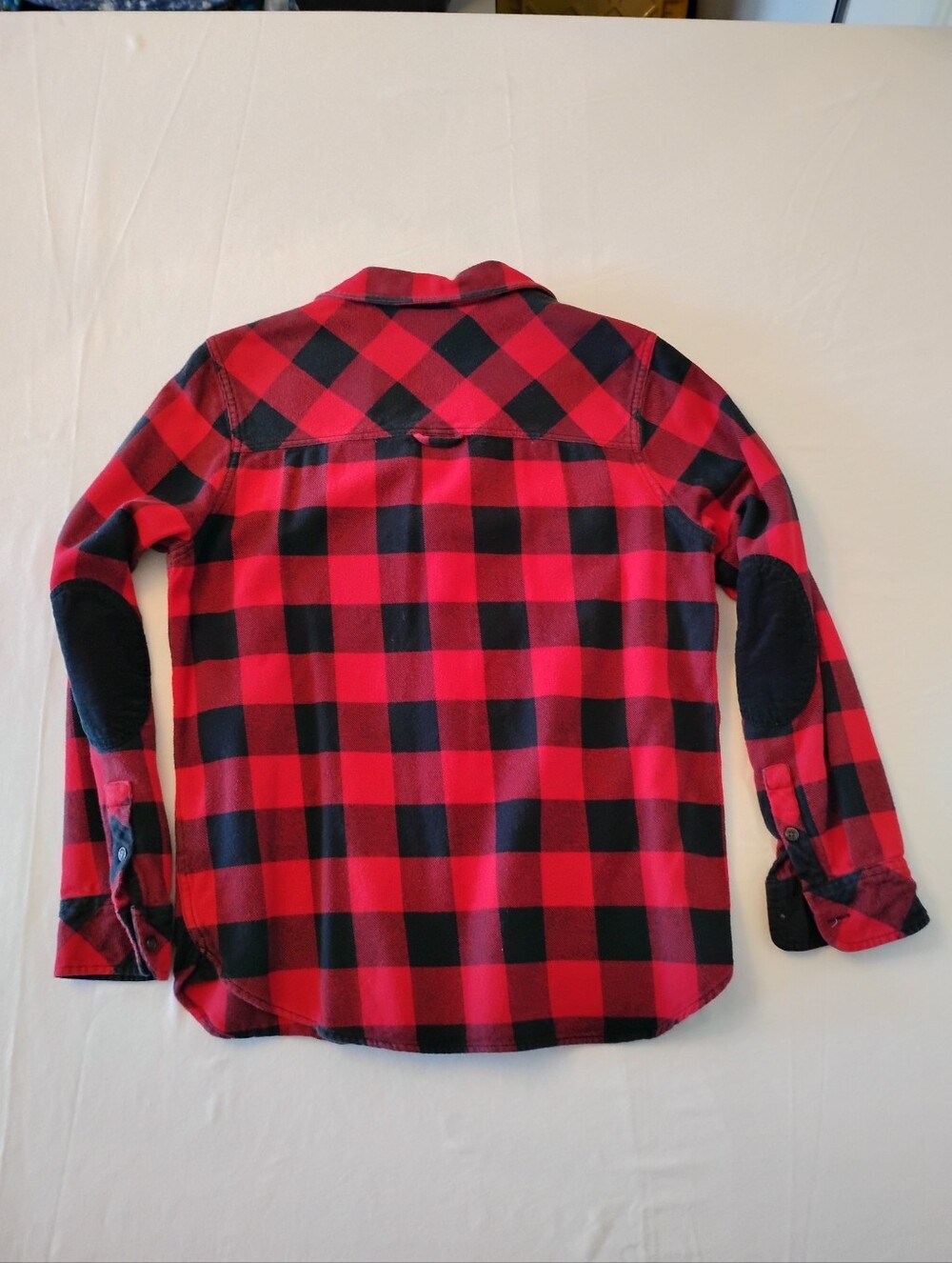 Women's Roots Buffalo Plaid Flannel Shirt